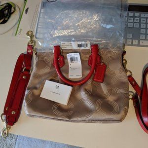 Authentic Coach Ash DTD OP Mini Tote